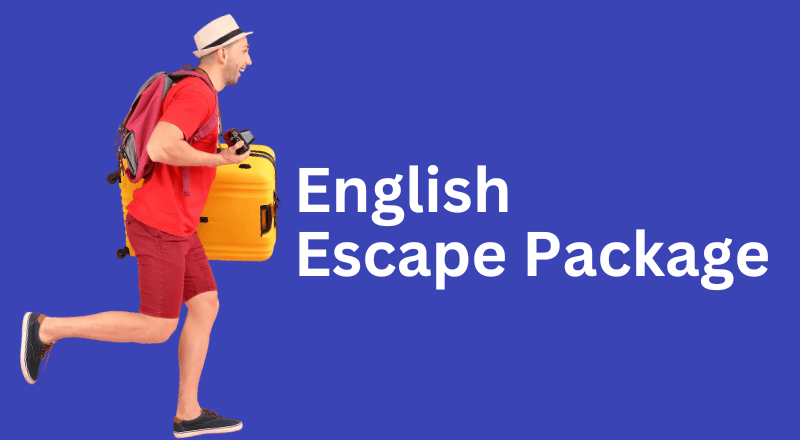 Offre pour adultes! English Escape Package