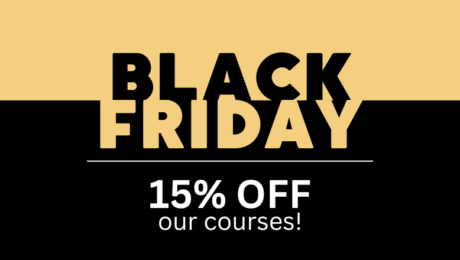 Offre Black Friday ! 15% de réduction sur tous les cours !